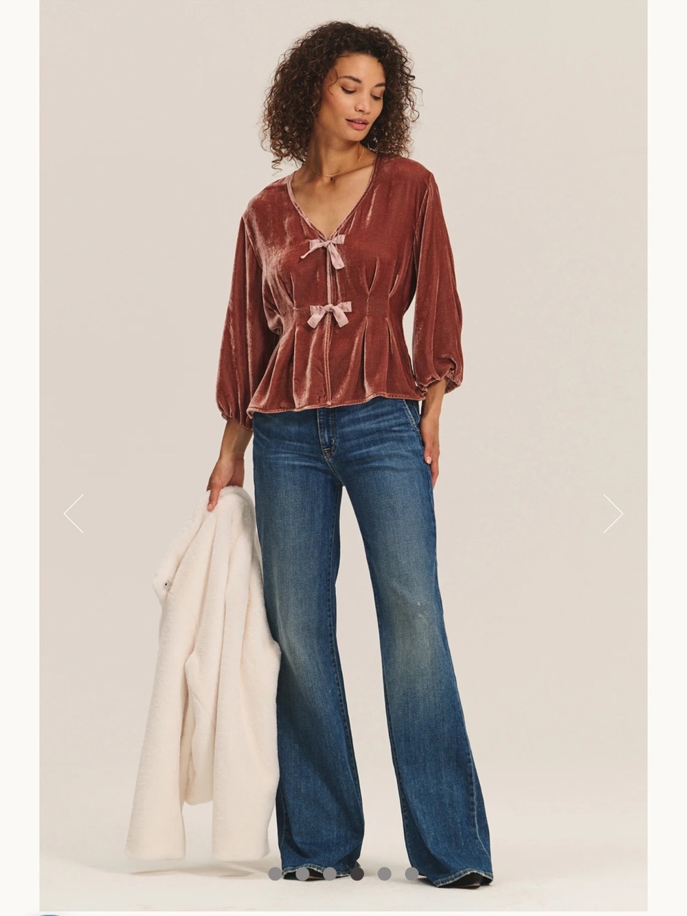 Velvet by Graham and Spencer Elida top- medium
